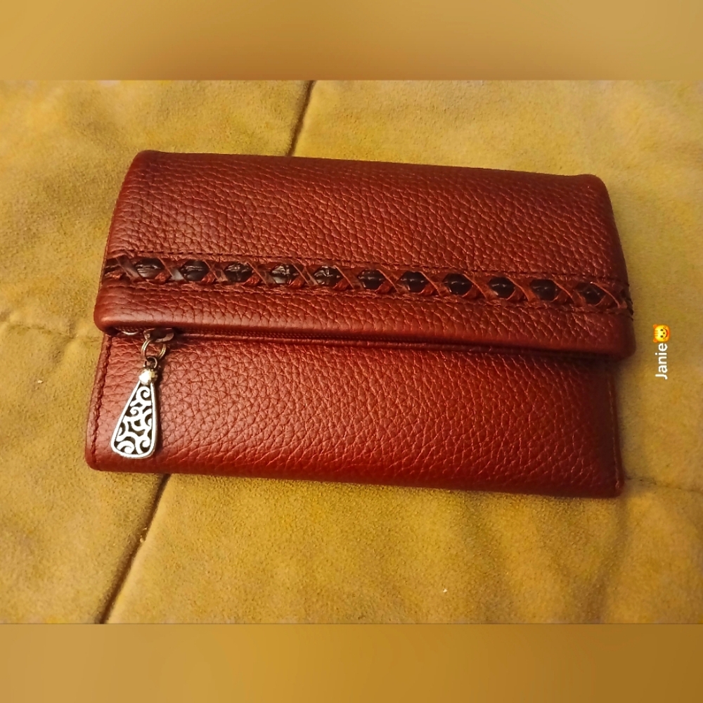 Vintage Brighton Cranberry Wallet